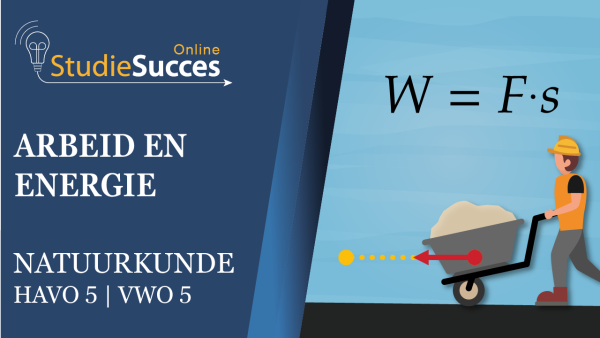 arbeid en vormen van energie: kinetische en potentieële.