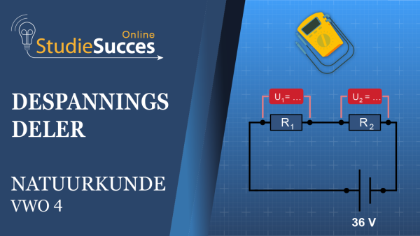 Banner natuurkunde cursus de spanningsdeler